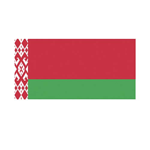EW Designs Belarusian Flag Sticker - Premium Vinyl Decal for Cars, Trucks & Laptops - 5 Inch Bumper Sticker - Patriotic Belarus (BLR) National Pride - Perfect for Travel Mugs, Windows & DIY Projects