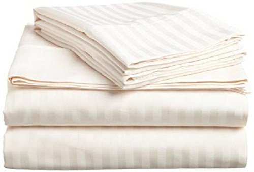 Premium 100% Cotton 800 Thread Count Waterbed Sheet Set - Queen Size 4-Piece with 21