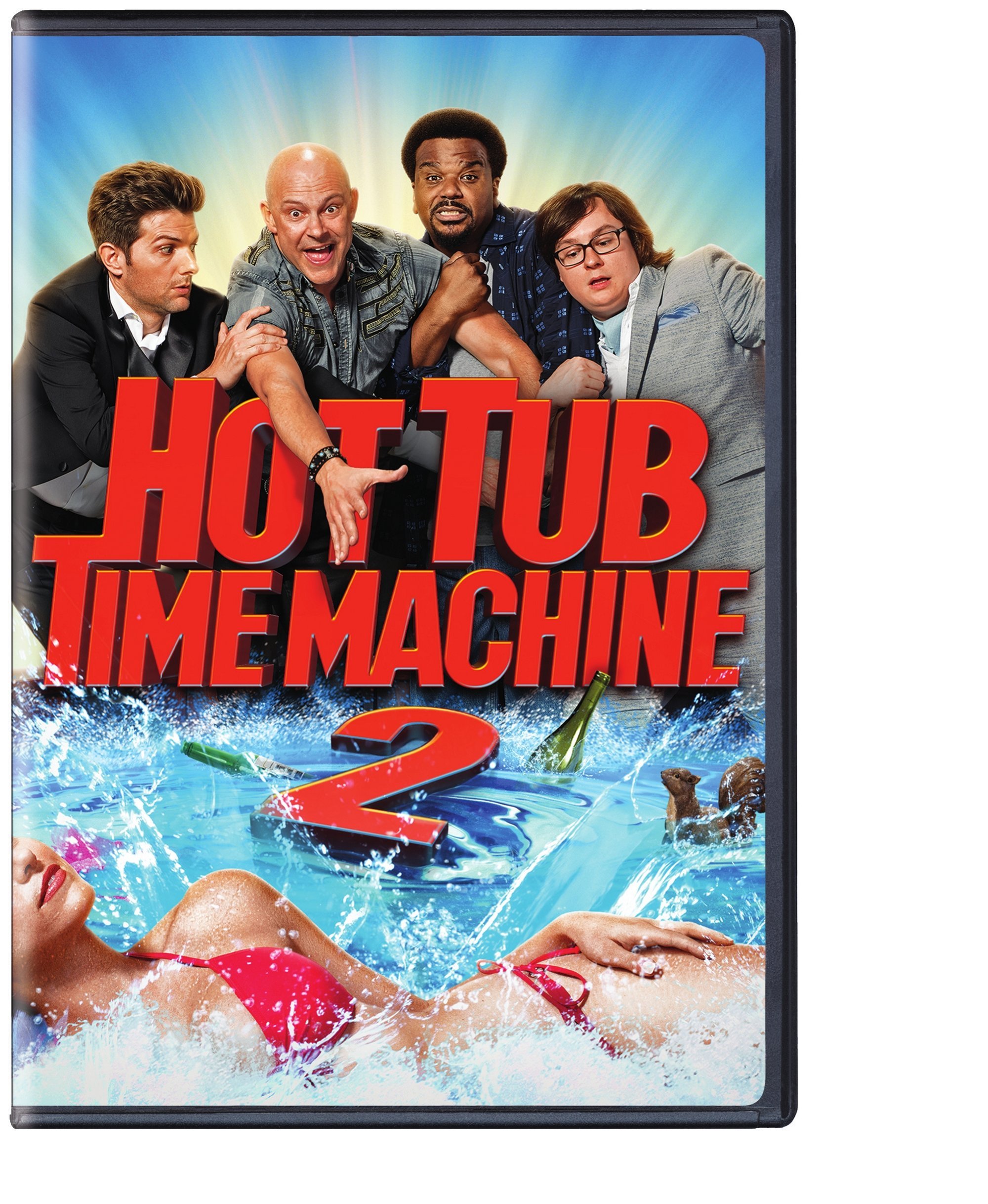 Hot Tub Time Machine 2 DVD - Comedy Movie with John Cusack | Perfect for Movie Nights & Relaxation