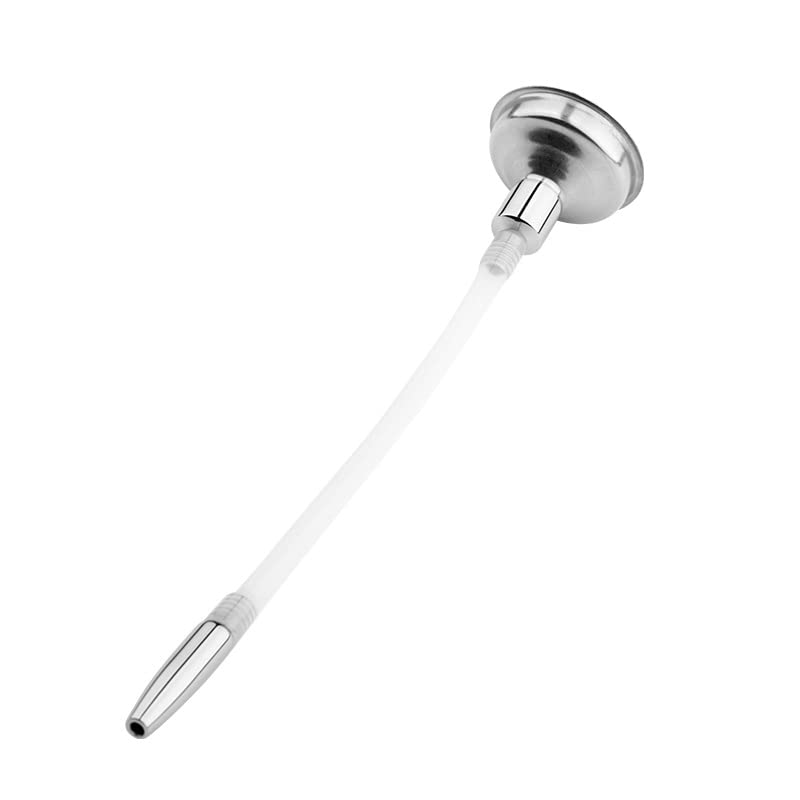 Premium Men's Silicone Urethral Catheter for Prostate Stimulation & Pleasure - Medical Grade Masturbator Sex Toy with Urethral Dilator - Safe Adult Play for Solo & Couples Intimacy
