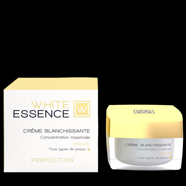 HT26 White Essence Brightening Cream 50ml - Skin Whitening & Hydrating Face Moisturizer for Glowing Complexion | Day & Night Use