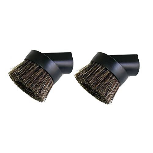 Oreck CC1600 Ultimate Canister Vacuum Dusting Brush Attachment - 2 Pack Lyreharp Vacuum Accessories for Hard Floors, Furniture & Pet Hair Cleaning