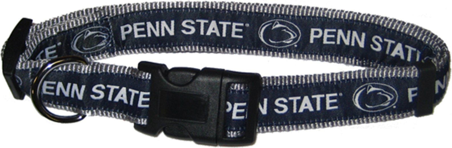 Official NCAA Licensed Penn State Nittany Lions Pet Collar - Shiny Colorful Large Dog & Cat Collar for Sports Fans | Perfect for Game Day, Walks & Team Spirit (New Version)