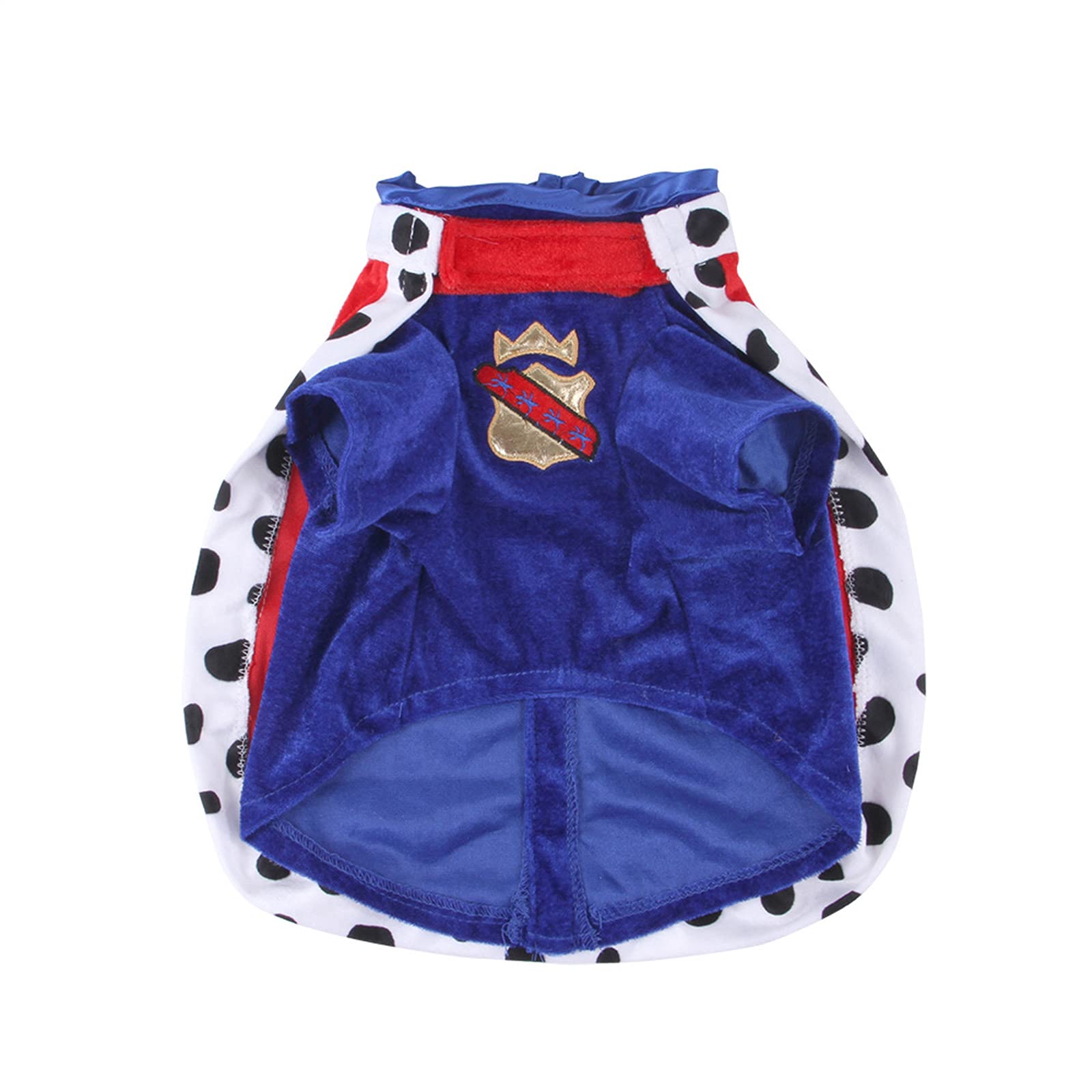 Halloween Pet Dog Costume - King Crown & Cape Outfit for Small & Large Dogs | Perfect for Halloween Parties, Pet Parades & Photo Shoots