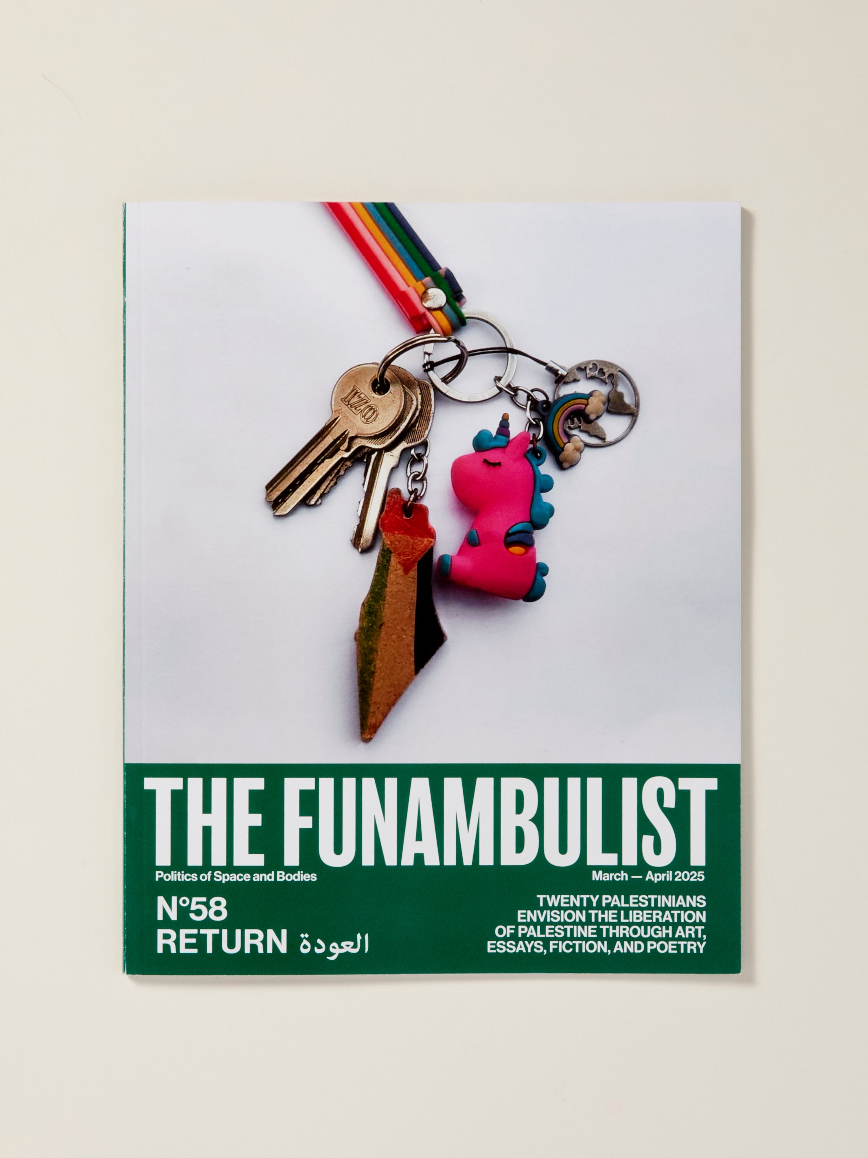 The Funambulist No. 58: Return - Political Magazine on Architecture & Space - Perfect for Architecture Students & Activists