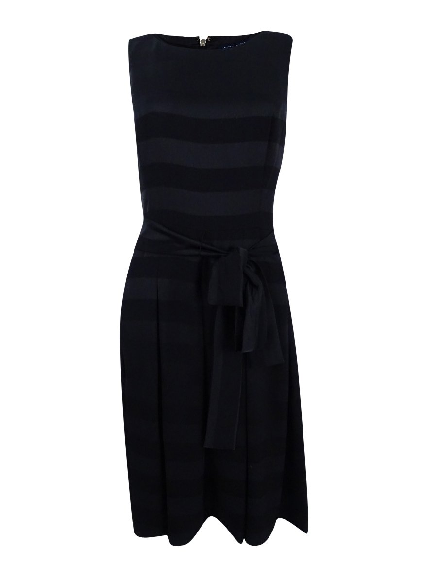 Tommy Hilfiger Women's Fit and Flare Dress - Casual & Elegant Summer Dress for Women | Perfect for Office, Party & Date Night Outfits