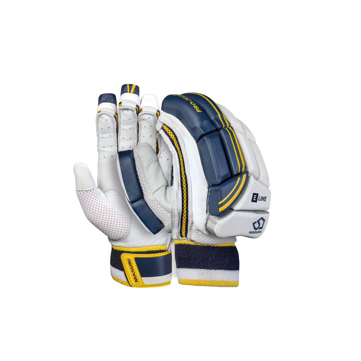 Masuri E Line Junior Cricket Batting Gloves - Youth Cricket Protective Gear for Practice & Matches - Perfect for Junior Players & Training Sessions