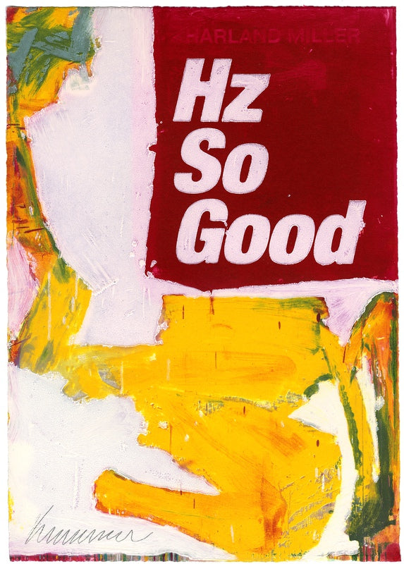 Harland Miller HZ So Good Art Print - Premium Wall Decor for Living Room, Bedroom & Office - Perfect Gift for Art Lovers