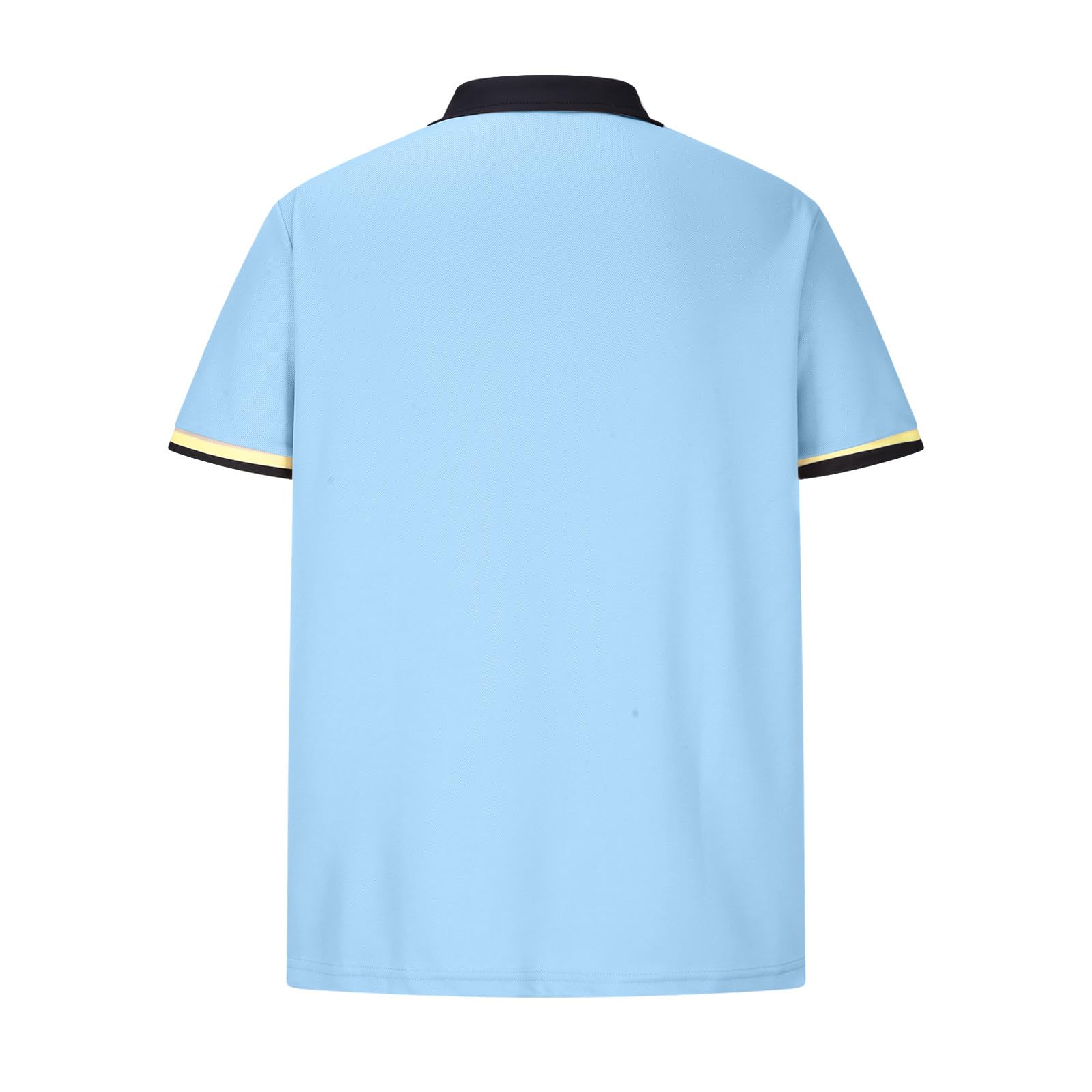 Men's Short Sleeve Polo Shirts - Breathable Summer Casual Button Up Golf Shirts for Work & Outdoor Activities | Perfect for Dads, Guys & Office Wear