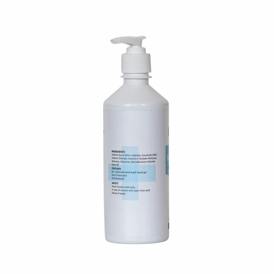 Hygienuva Antibacterial Hand Wash - 500ml Deep Cleansing Moisturizing Liquid Soap for Daily Hygiene | Gentle on Skin, Kills Germs - Perfect for Home, Office, and Travel Use