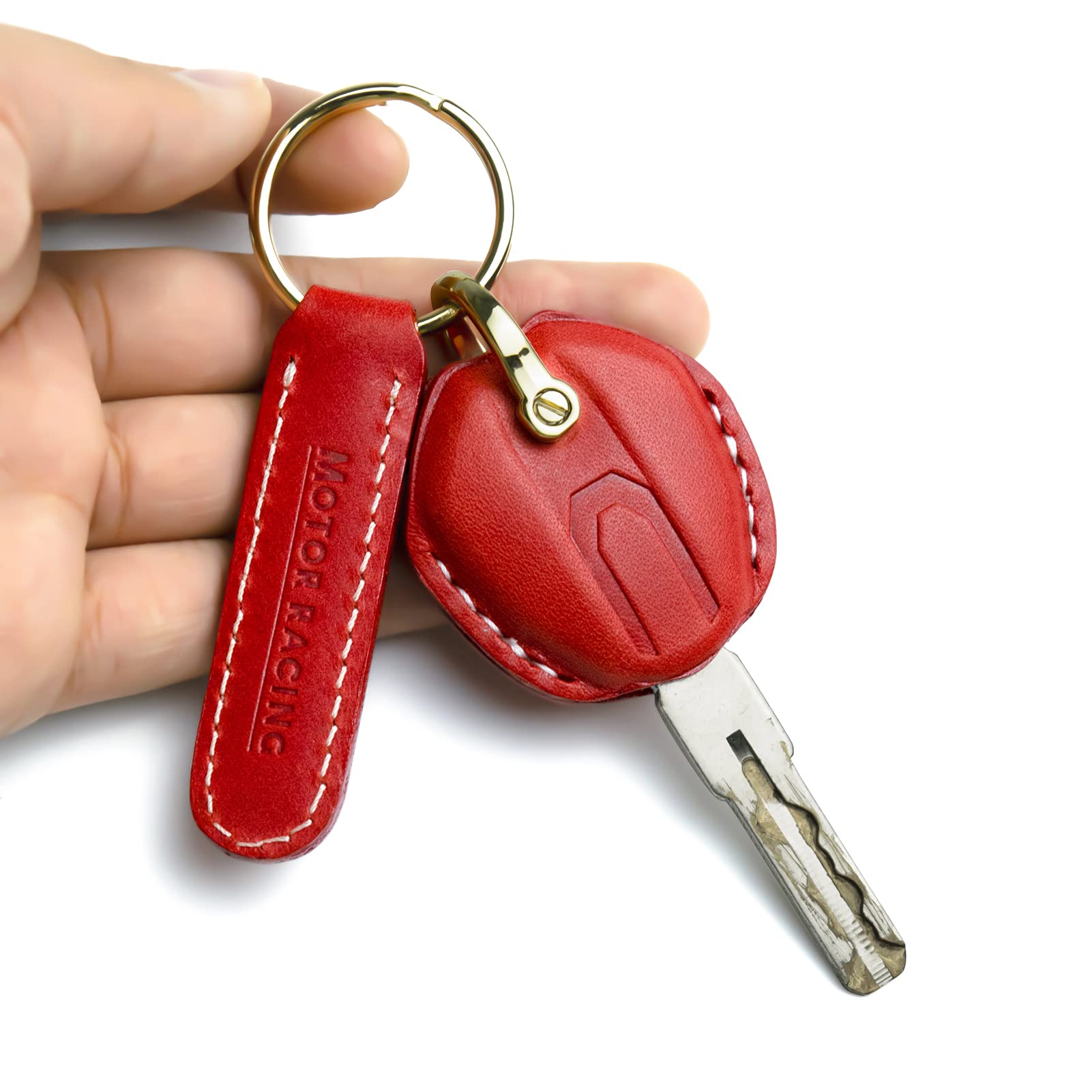 Ducati Key Cover Compatible with Monster 695 696 795 796 959 1100, Streetfighter, Panigale S/R, Diavel - Motorcycle Key Shell Protector for Enhanced Grip and Scratch Protection (Perfect for Riding and Daily Use)