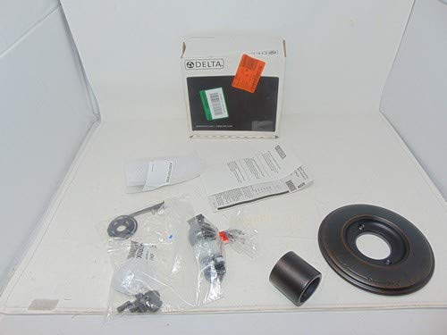 Delta Linden 17 Series Dual-Function Shower Valve Trim Kit - Oil Rubbed Bronze Finish - T17094-RB (Valve Not Included) - Perfect for Bathroom Renovation & Modern Home Upgrade