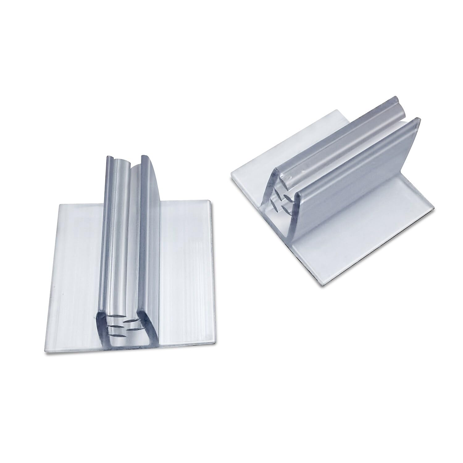 The Pencil Grip Personal Space Desk Divider Feet - Clear Plastic Classroom Dividers (48-Pack) for Social Distancing in Schools & Offices