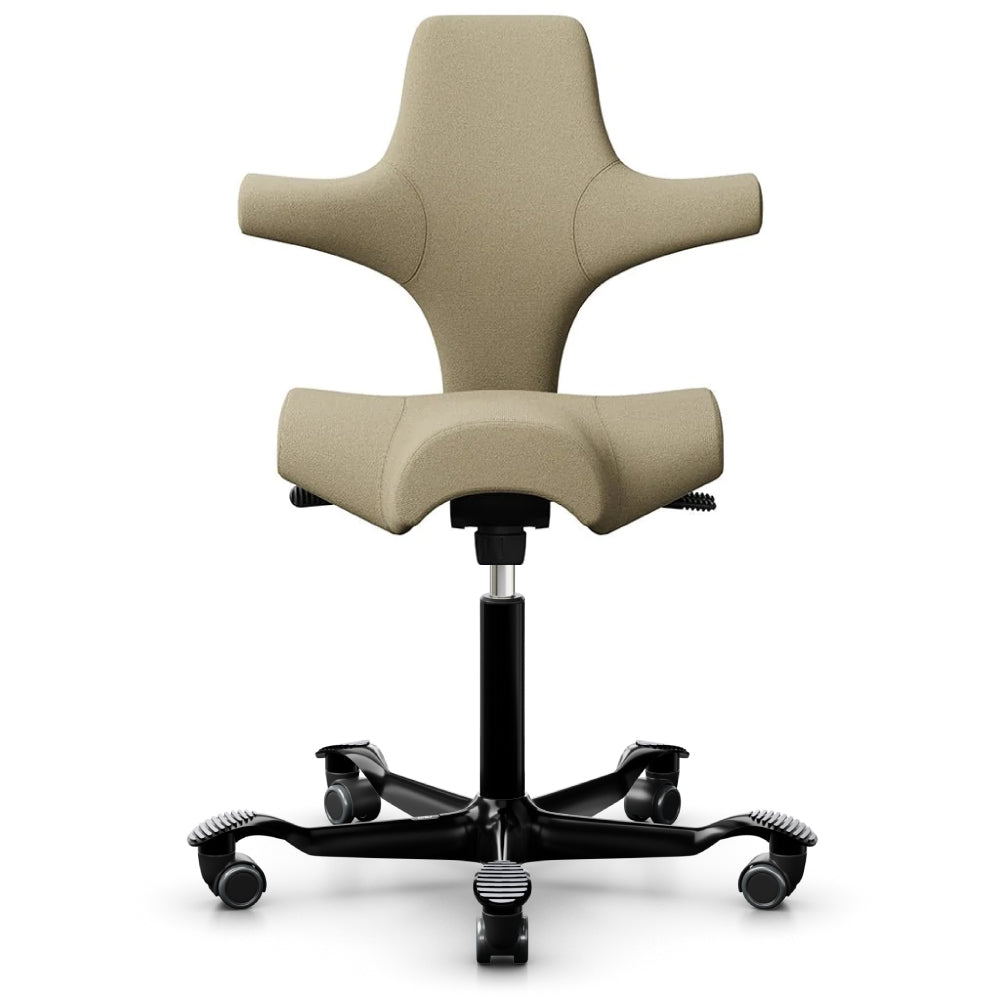 HÅG Capisco 8106 Ergonomic Saddle Chair - Adjustable Height & Tilt for Office & Home Workspace - Perfect for Desk Work, Gaming & Creative Professionals