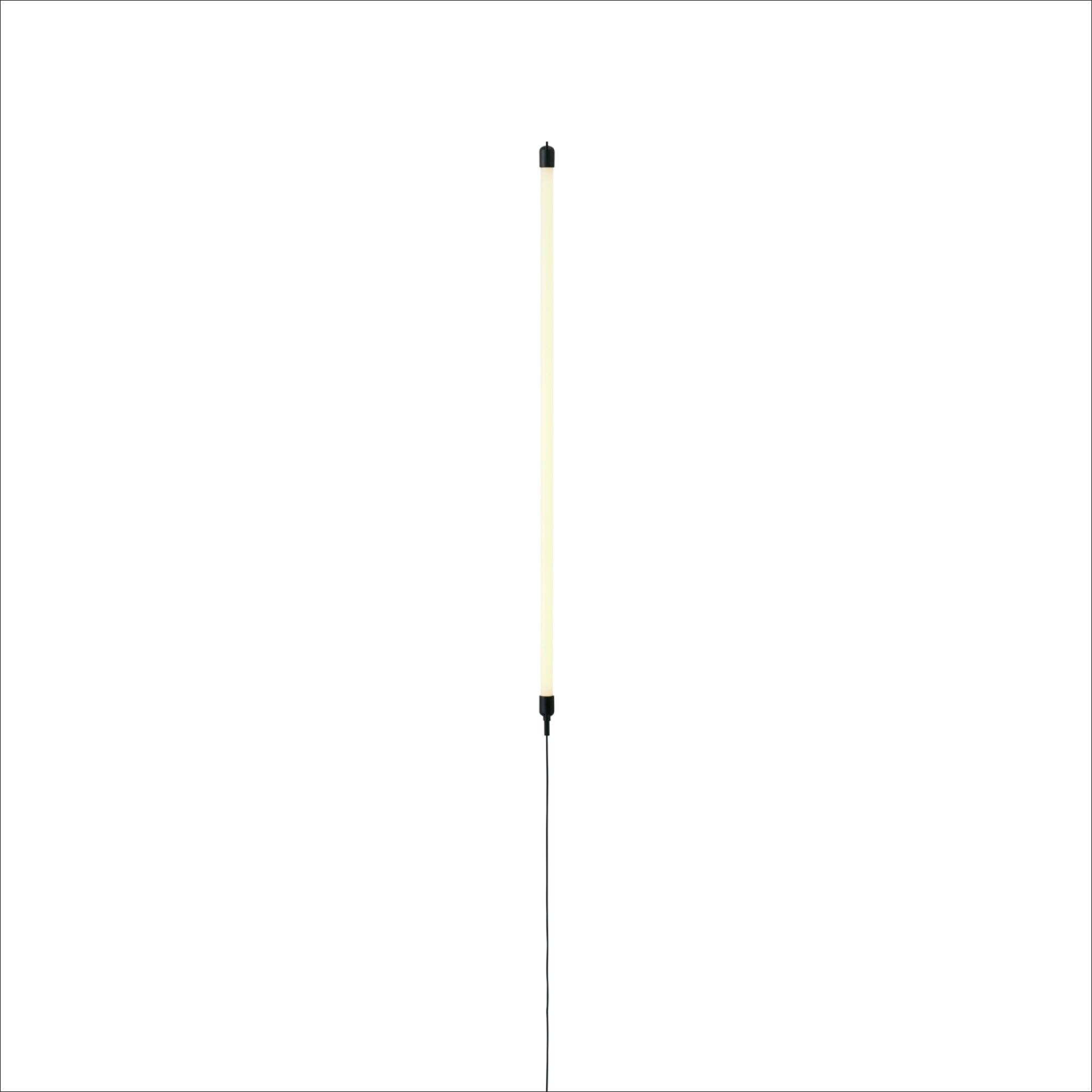 MUUTO Fine Wall/Ceiling Lamp - Modern Scandinavian Pendant Light in Black (3 Size Options) | Perfect for Living Room, Bedroom & Office Lighting