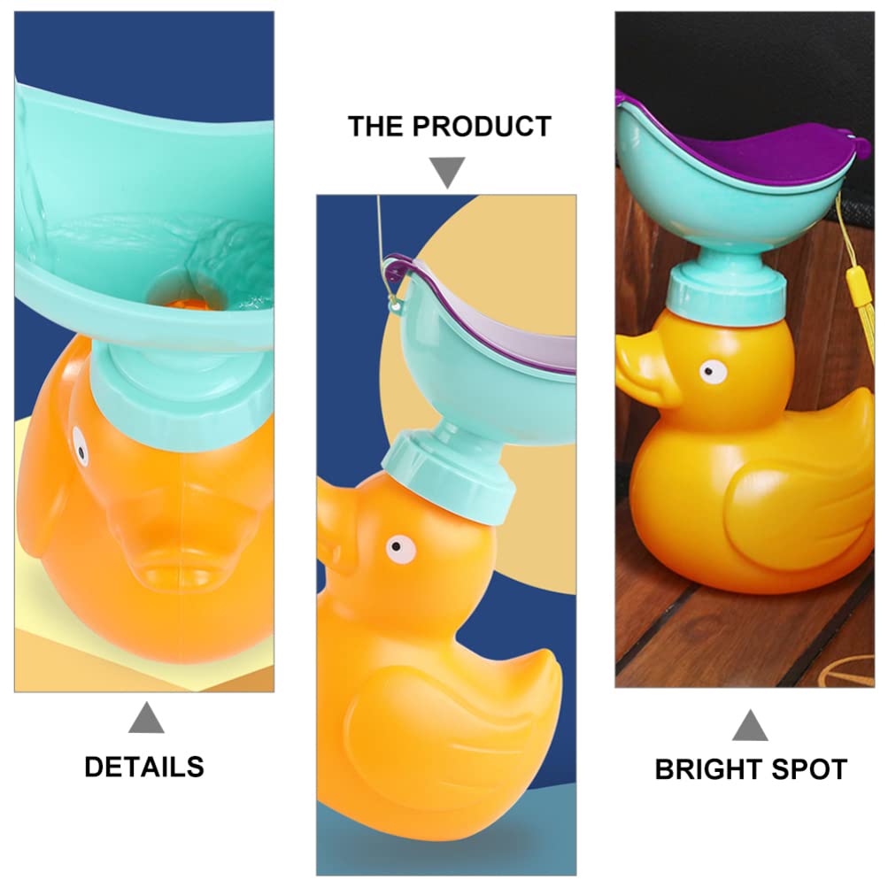 Portable Kids Travel Potty - Emergency Toilet for Girls & Boys - Compact Urinal Container for Home, Camping, Car & Outdoor Use - Ideal for Potty Training & Road Trips