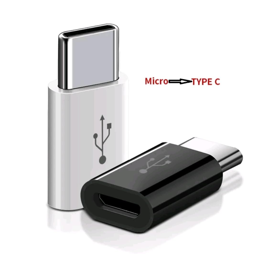 Micro USB to USB 2.0 Adapter Converter - Fast Charging & Data Sync for Android Phones, Tablets, Cameras - Perfect for Home, Office & Travel Use