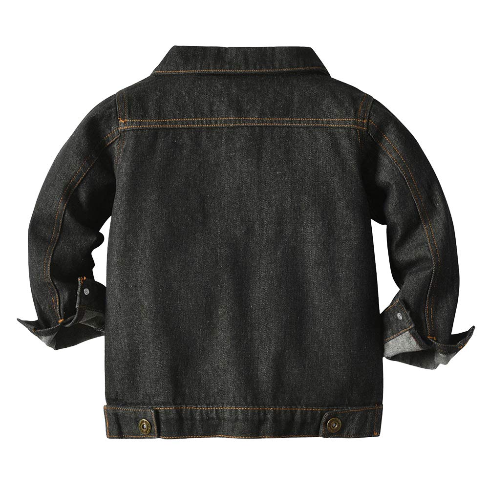 Trendy Tie-Dye Ripped Denim Jacket for Girls & Boys - Long Sleeve Button Down Jean Coat for Spring & Fall - Stylish Outwear for School, Casual Wear & Outdoor Activities