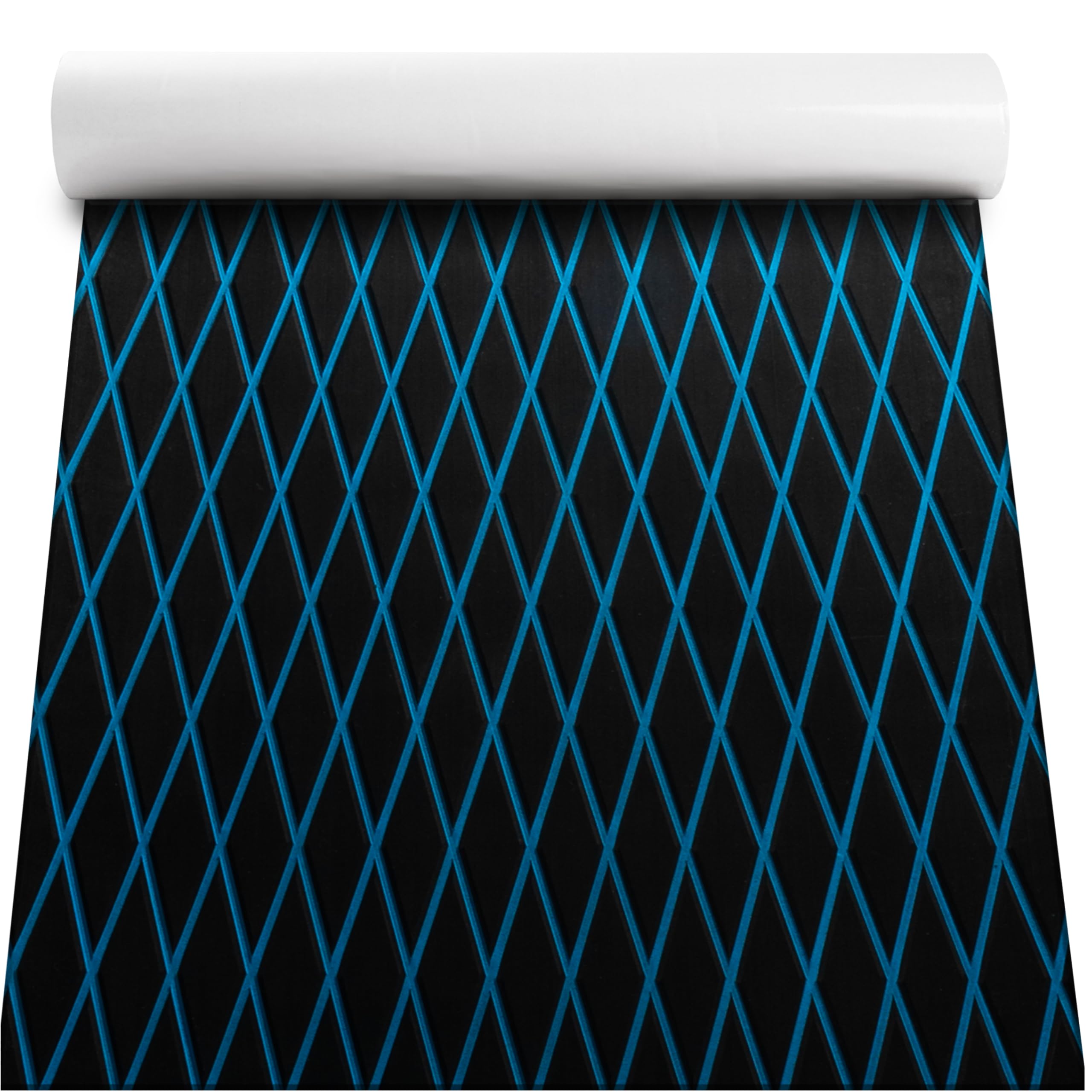 EVA Foam Boat Flooring Mat - Self-Adhesive Decking for Bass Boats, Yachts & RVs - Waterproof & Durable Marine Flooring (94