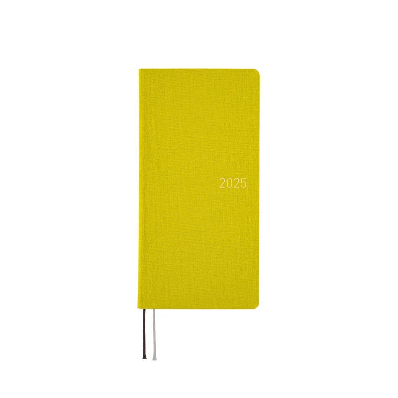 Hobonichi Techo 2025 Planner - Pistachio Green Weeks Hardcover, Weekly Horizontal Layout, English Edition (January Start, Monday Start) - Perfect for Journaling, Scheduling & Productivity