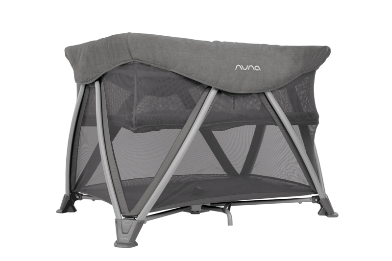Nuna Sena Aire 2022/2023 Lightweight Travel Crib with Removable Bassinet - Perfect for Baby Sleep, Travel & Home Use