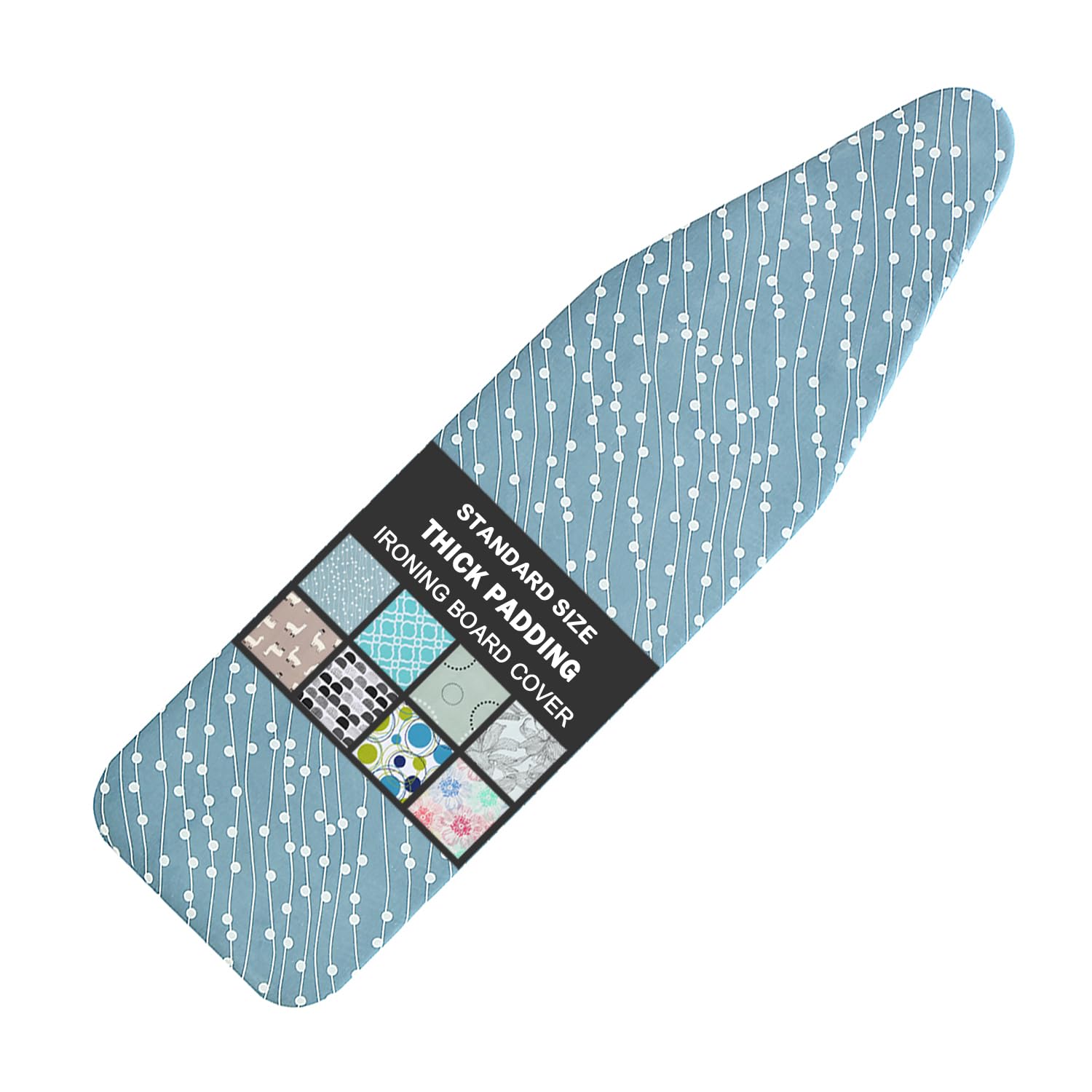 Premium Ironing Board Cover and Pad - Standard Size 15