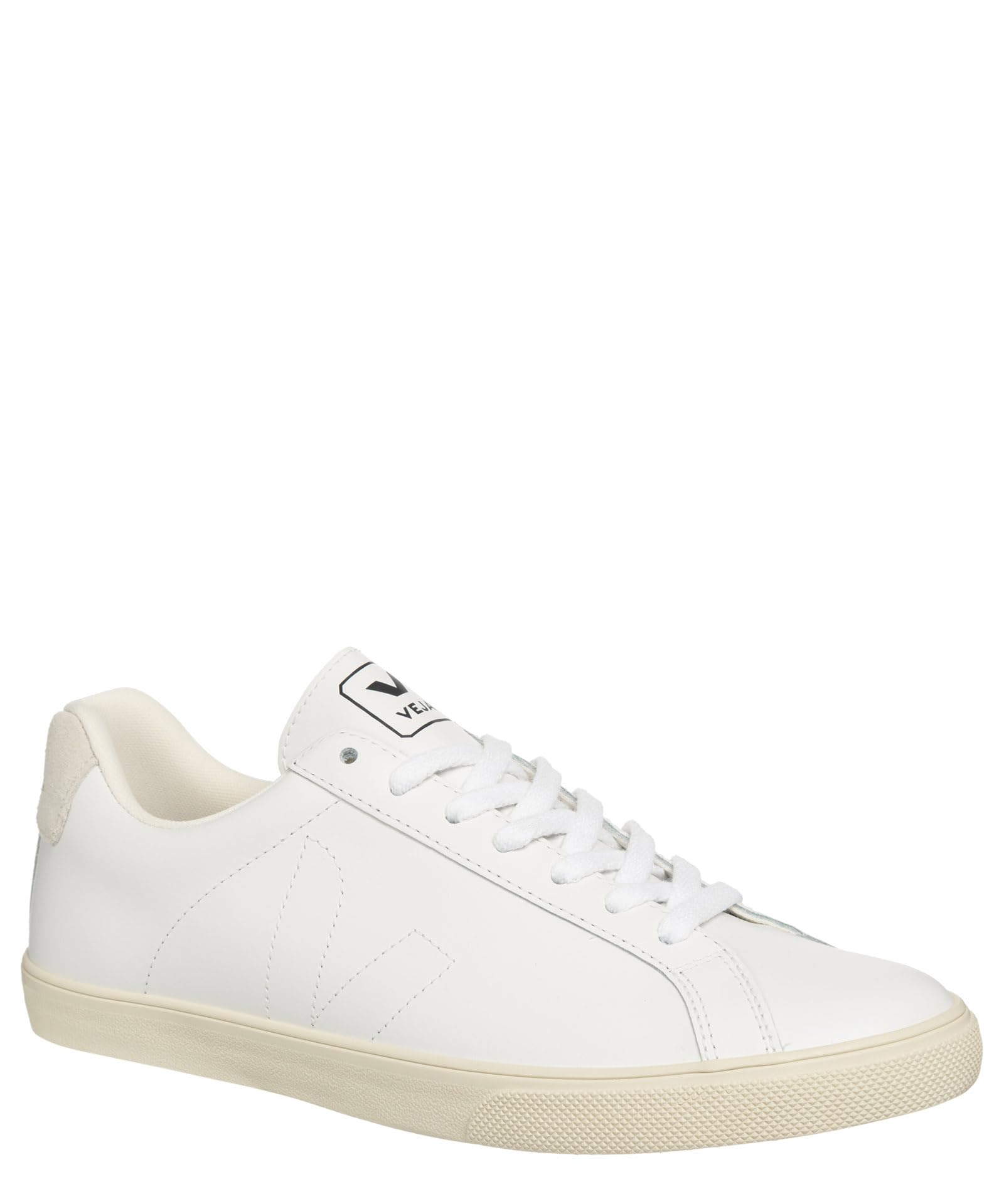 Veja Women's Esplar Sneakers - Extra White Vegan Leather Casual Shoes for Walking, Work & Everyday Wear