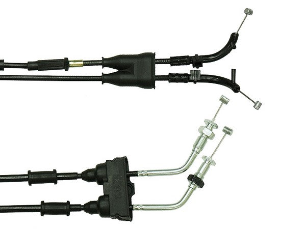 Yamaha YZ450F Throttle Cable Twin Psychic Replacement for 2014-2016 Models - Dirt Bike & Off-Road Motorcycle Performance Upgrade