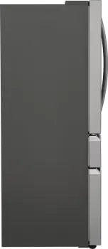 Frigidaire Gallery GRMC2273CF 21.5 Cu. Ft. Counter Depth 4-Door French Door Refrigerator in Stainless Steel - Perfect for Modern Kitchens & Open Floor Plans