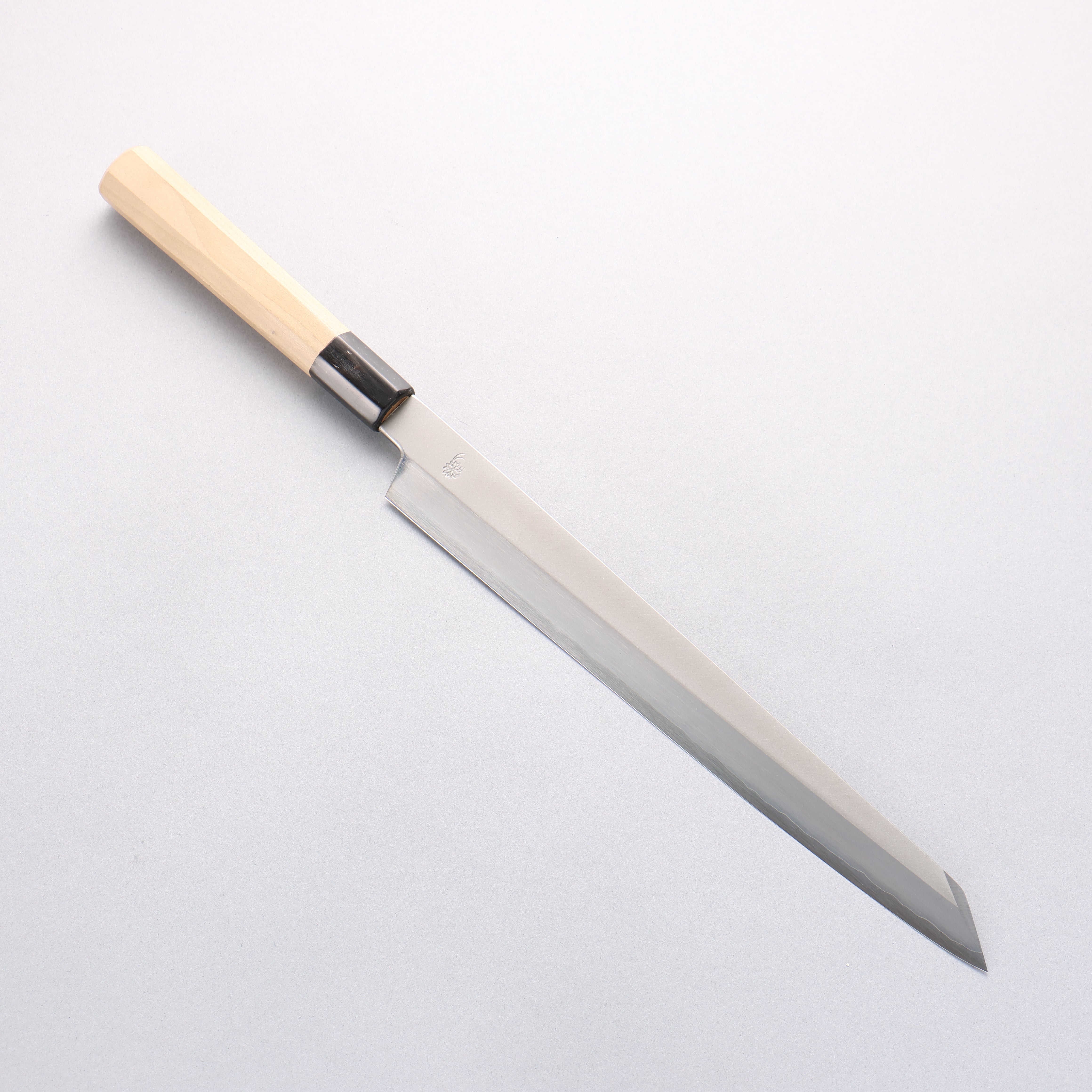 Premium Kikuzuki Silver Steel No.3 Kiritsuke Yanagiba Knife 270mm - Japanese Magnolia Wood Handle - Professional Sushi & Sashimi Chef's Knife for Precision Cutting & Food Presentation