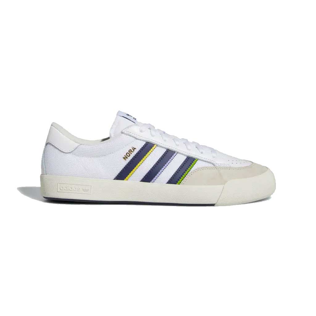 Adidas Nora Women's Running Shoes - Cloud White/Shadow Navy/Gold Metallic | Lightweight Cushioned Sneakers for Jogging, Gym & Everyday Wear