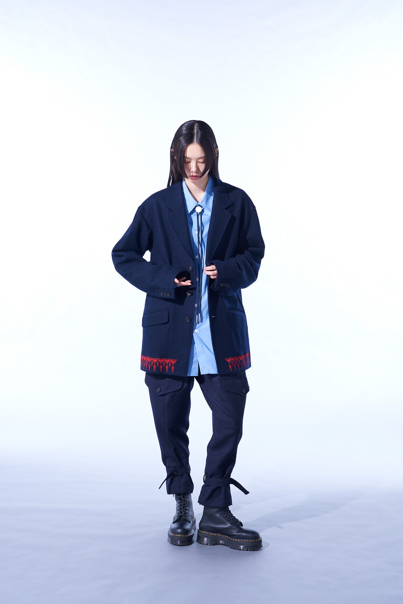Stylish Compressed Jersey Ethnic Embroidered Jacket for Women - Trendy Boho Fashion Outerwear for Casual Outings & Festivals