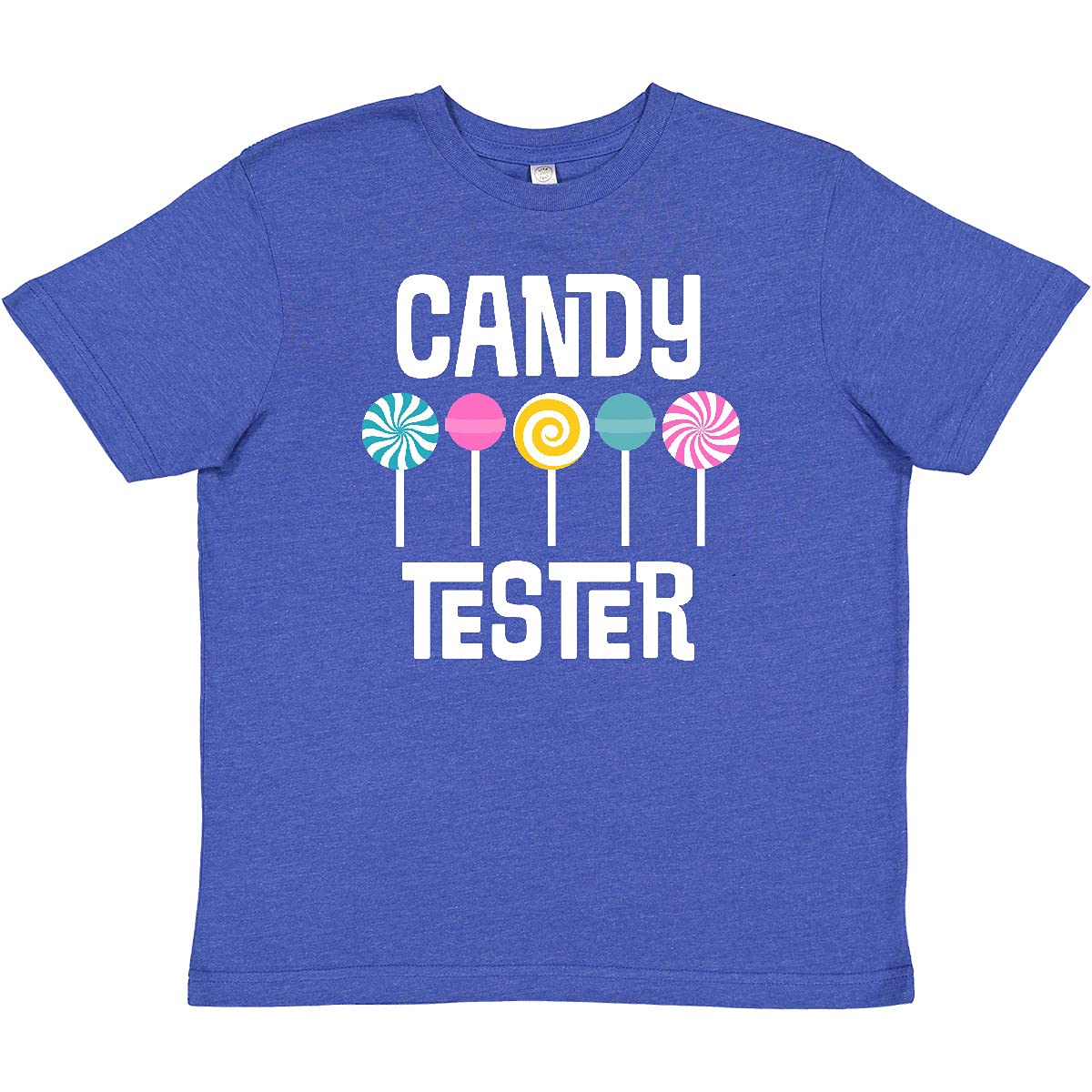 Inktastic Candy Tester Cute Sweets Youth T-Shirt - Fun Graphic Tee for Kids & Teens, Sweet Treat Lovers, Birthday Gifts & Casual Wear