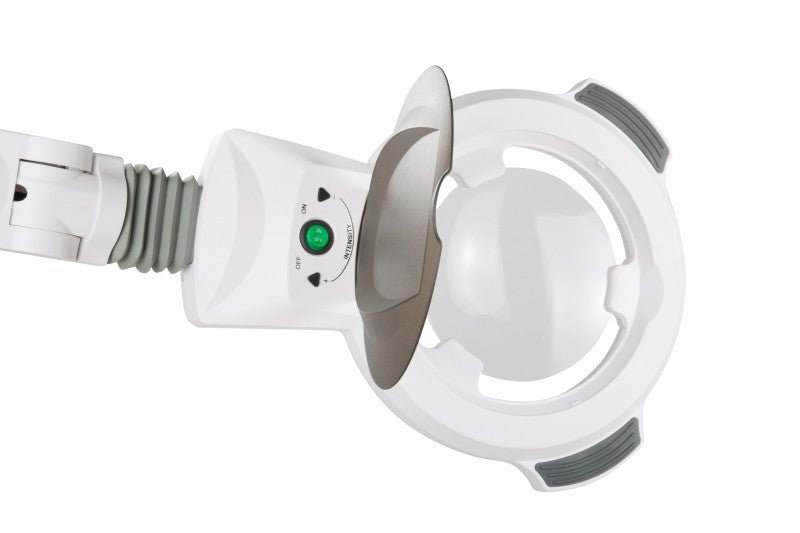 Silverfox Magnifying Lamp 1006 - 5X Magnifier with LED Light for Reading, Crafts, Jewelry Making & Hobbies - Perfect for Seniors, Watch Repair & Detailed Work