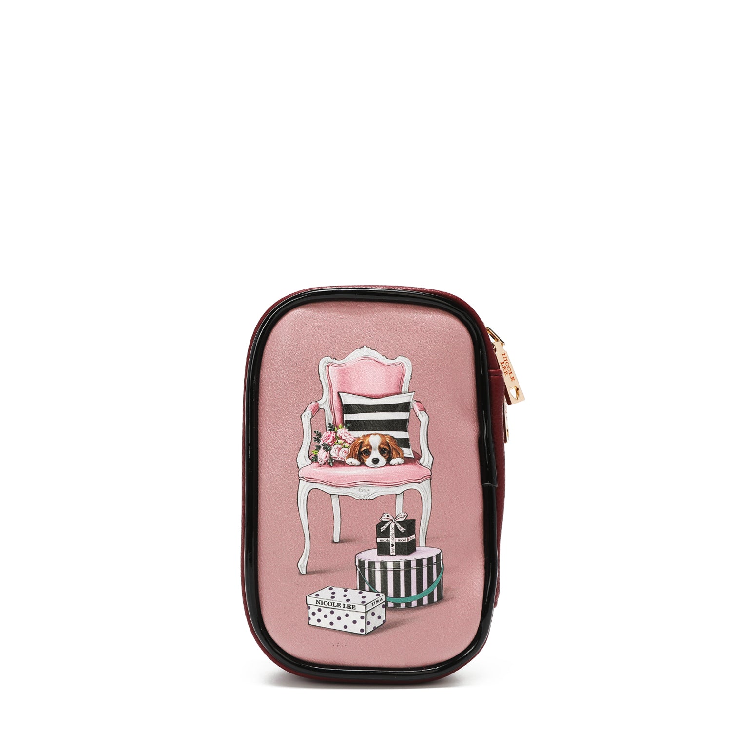 Premium Makeup Brush Set with Travel Pouch - 12 Piece Professional Cosmetic Brushes for Foundation, Blending, Eyeshadow & More - Perfect for Home & Travel Makeup Kit