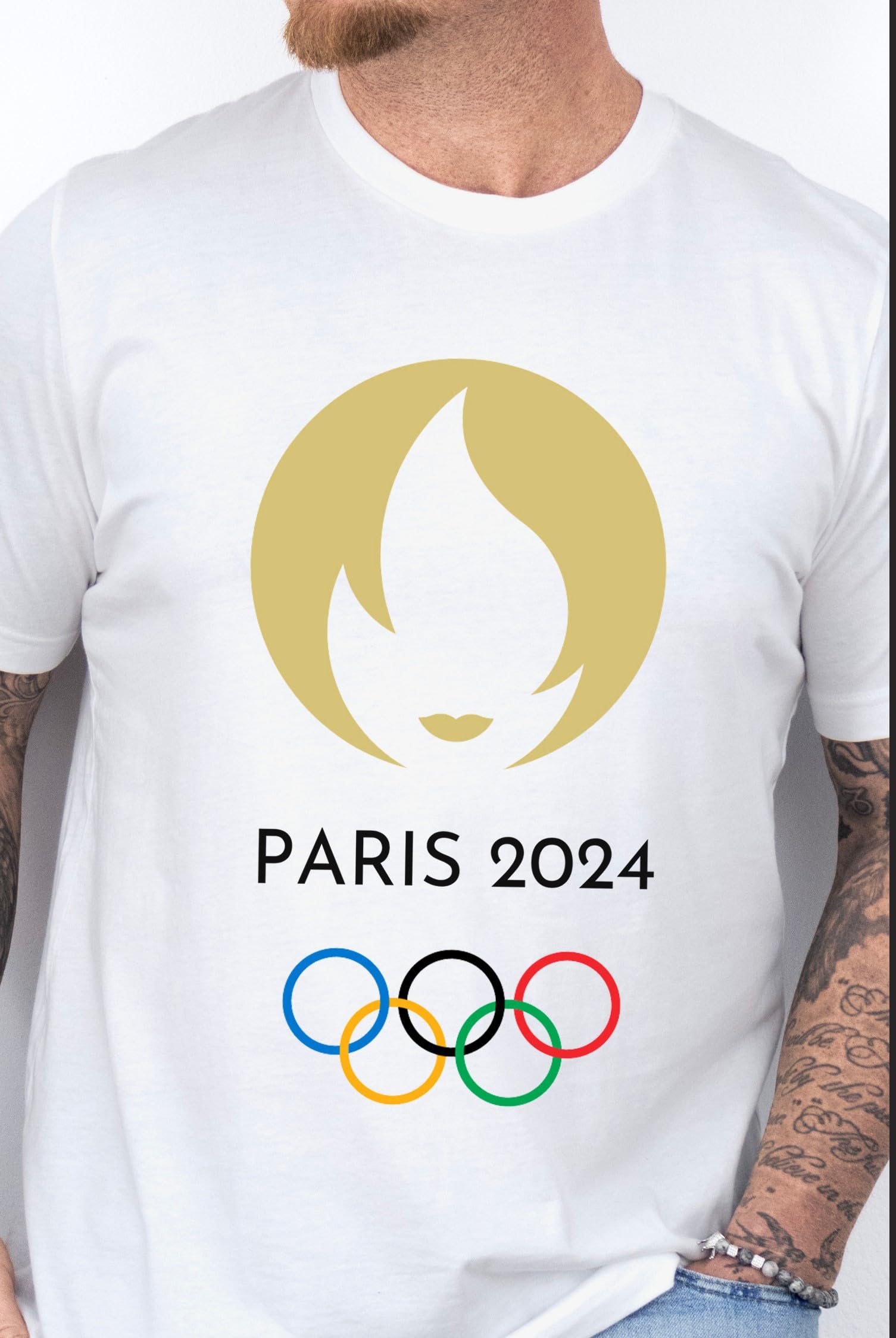 2024 Paris Olympics T-Shirt - USA Olympic Team Shirt for Men, Women & Kids | Official Team USA Apparel | Perfect for Olympics Games, Paris Vacation & Sports Events