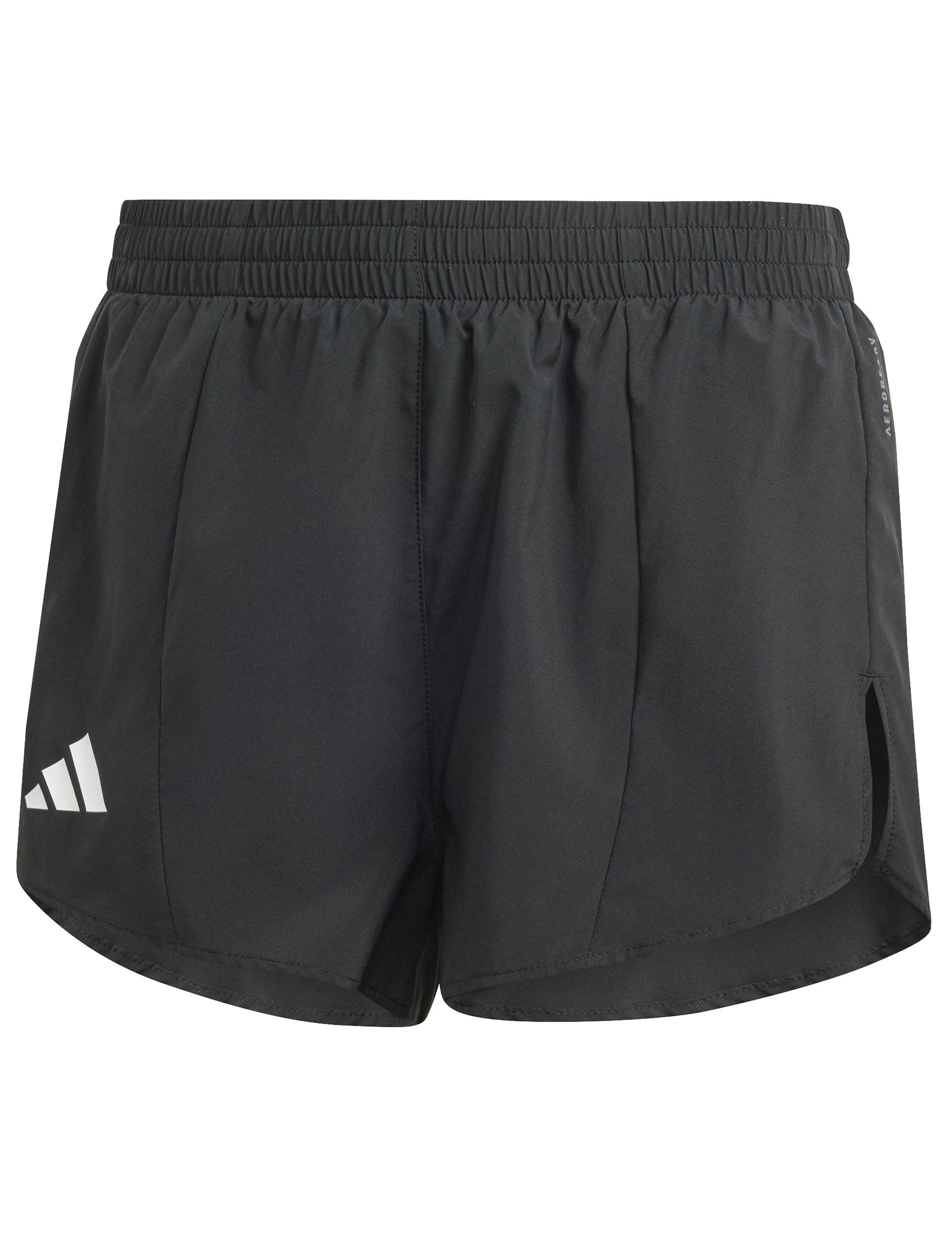 Adizero Essentials Running Shorts for Men & Women - Lightweight, Breathable & Quick-Dry Workout Shorts - Perfect for Jogging, Gym & Training (Black)