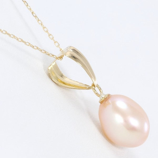 18K Yellow Gold Pearl Necklace for Women - Elegant Bridal Jewelry & Gift for Anniversary, Valentine's Day, Birthday - Perfect for Weddings, Parties and Special Occasions