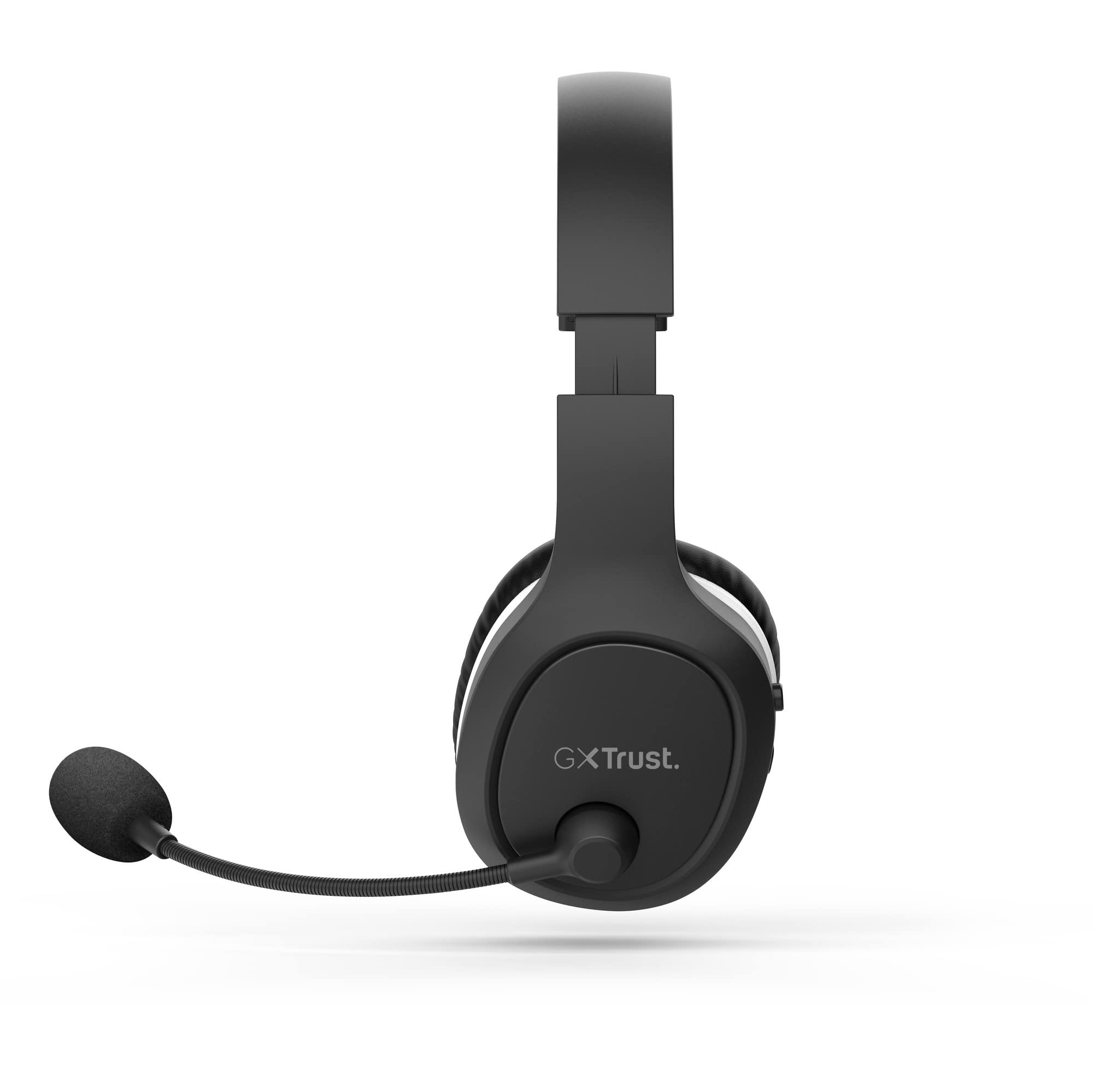 Trust Gaming GXT 391 Thian Wireless Gaming Headset for PS5, PS4, PC - 5.8GHz USB Dongle, Over-Ear Design, Rechargeable, Lightweight with Mic - Black | Perfect for Multi-Platform Gaming, Streaming & Online Meetings