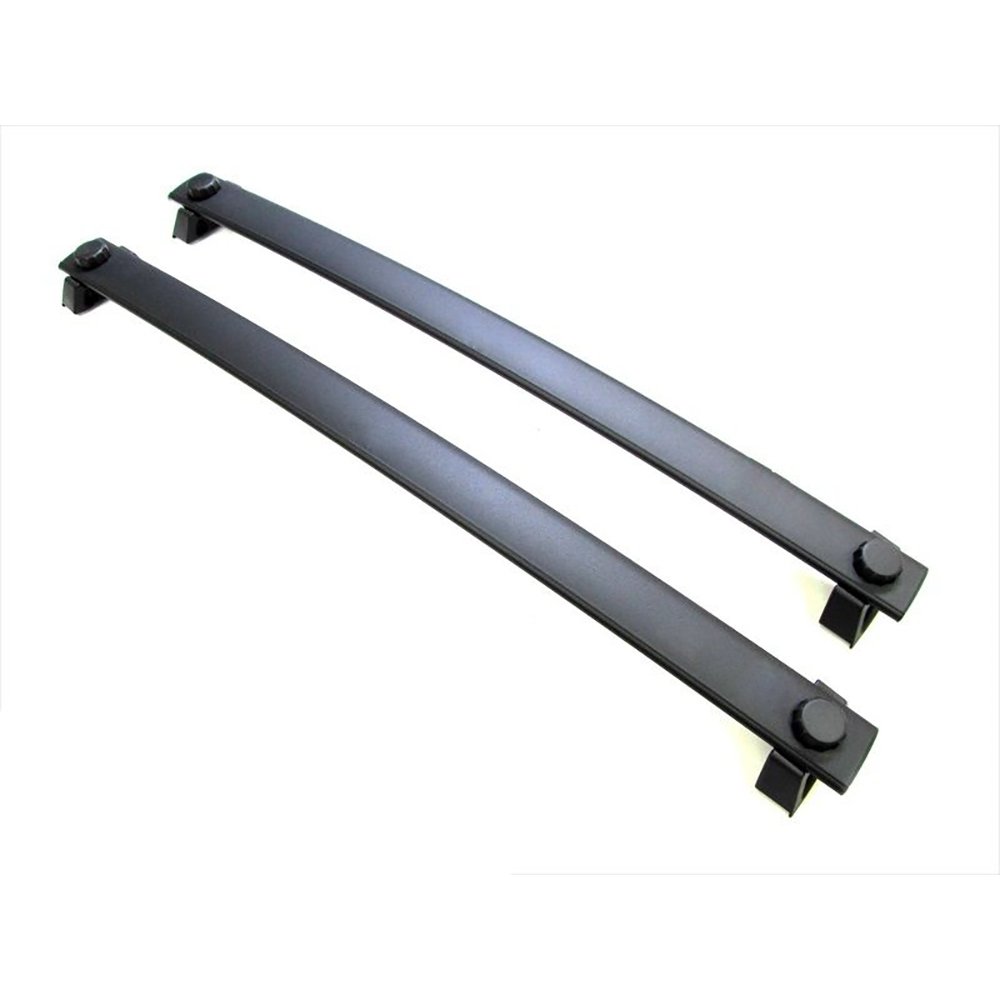 Black Aluminum Roof Rack Cross Bars for 2006-2010 Jeep Commander - Heavy Duty Cargo Carrier for Camping, Road Trips & Outdoor Adventures