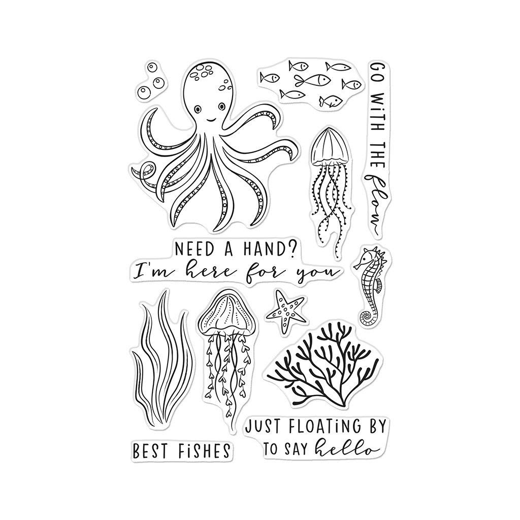 Hero Arts Clear Stamp Set - Perfect for Card Making, Scrapbooking & DIY Crafts | High-Quality Photopolymer Stamps for Detailed Designs