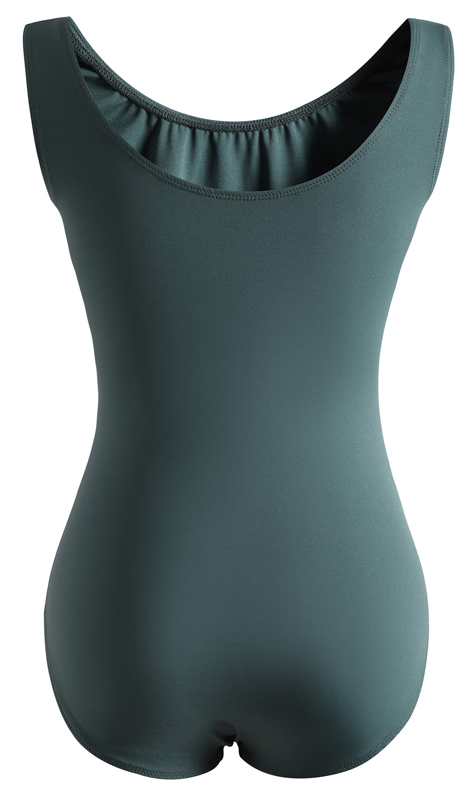 DANSHOW Women's Tank Leotards for Dance, Ballet & Gymnastics - Stretchy Comfort for Performance & Practice