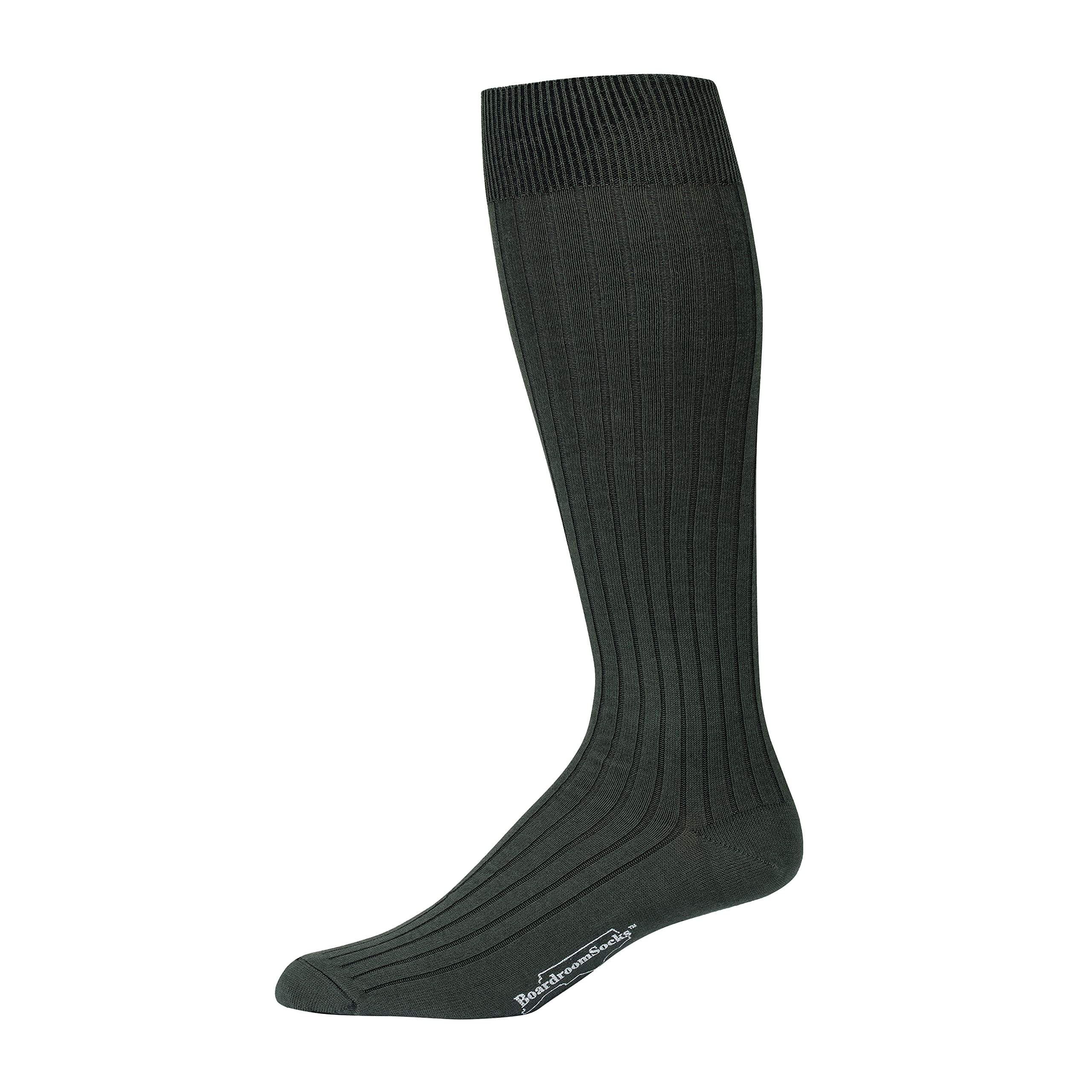 Premium Cotton Dress Socks for Men - Knee High Over The Calf Formal Socks - Breathable Business & Wedding Socks by Boardroom Socks - Perfect for Office, Formal Events & Special Occasions