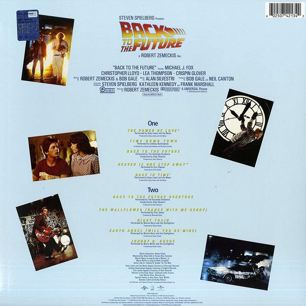 Back To The Future Movie Soundtrack (Original 1985 Film Score) - Perfect for 80s Nostalgia, Sci-Fi Fans & Home Theater Enthusiasts