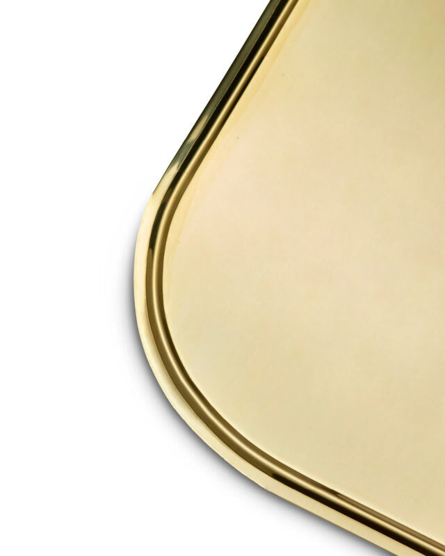 Brass Floor Plate 80x50 cm - Durable and Stylish Home Decor for Living Room, Bedroom, or Office