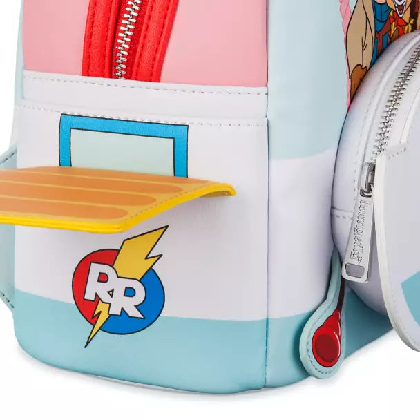 Disney100 Chip 'n Dale Rescue Rangers Loungefly Mini Backpack for Women | Cute Disney Collectible Crossbody Bag for Theme Parks, Travel & Everyday Use