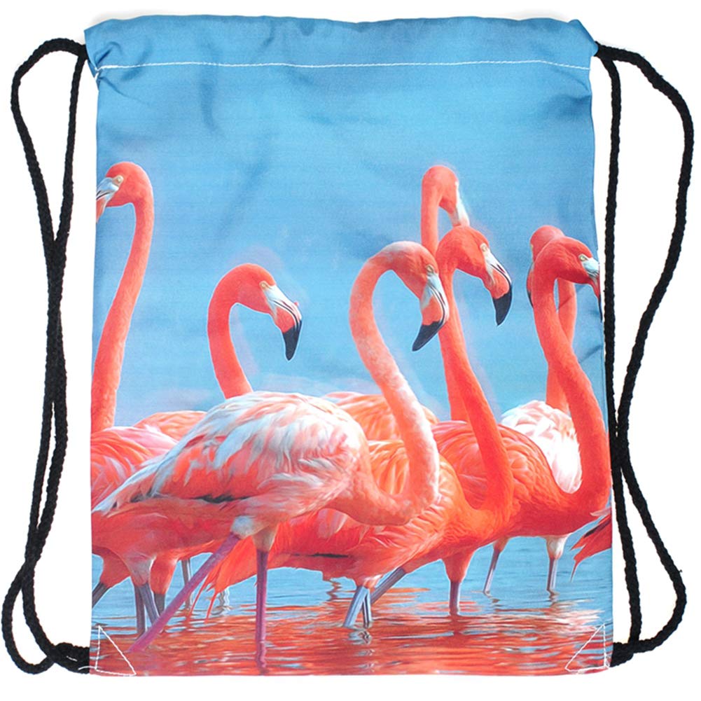 PREMYO Gym Bag for Men & Women - Sports Backpack with Print, Durable Duffel Bag with Drawstring Closure - Perfect for Gym, Travel, Workout & Sports