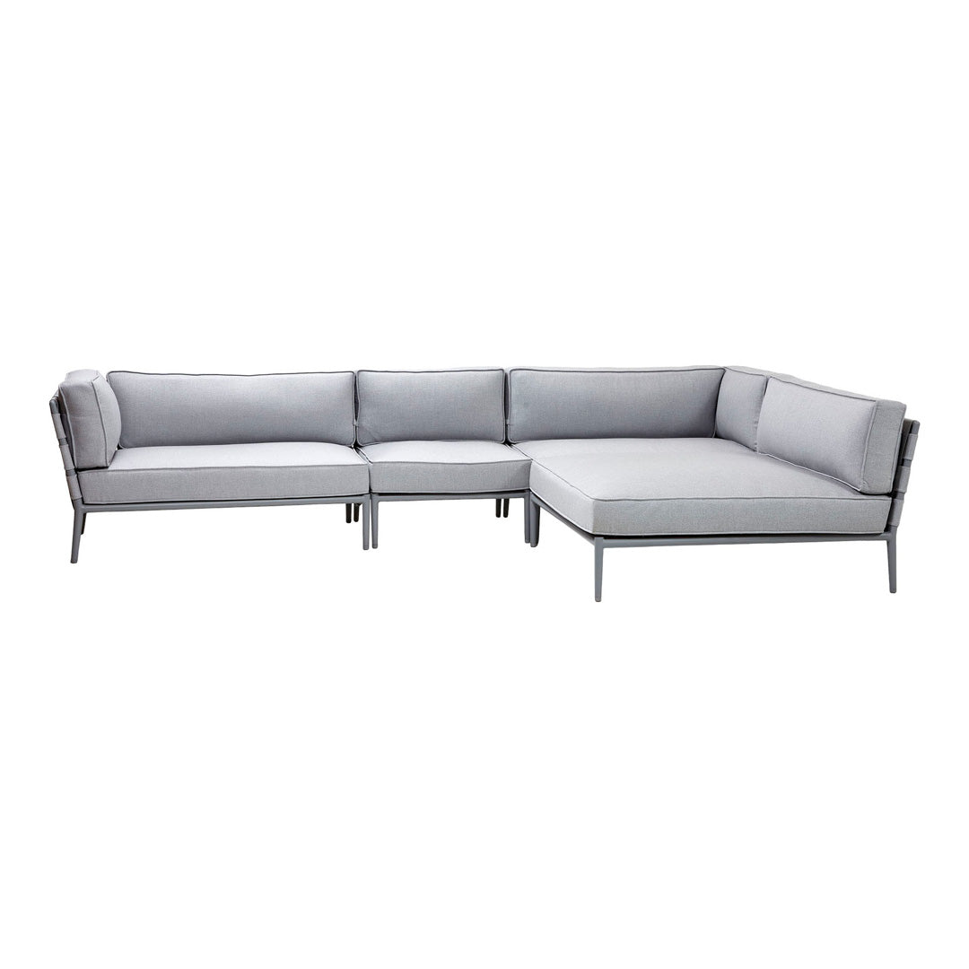 Pre-Configured Conic Sofa Set - 4 Piece Living Room Furniture for Modern Home Decor | Perfect for Family Gatherings & Cozy Evenings