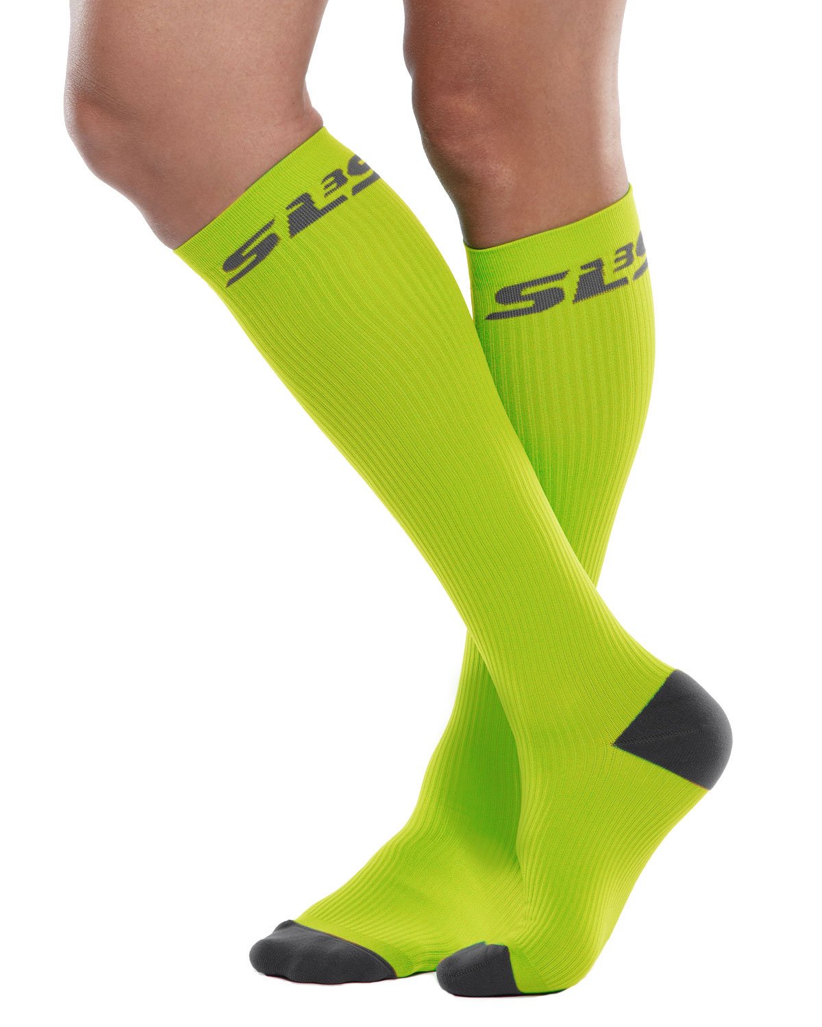 SLS3 Compression Socks for Men & Women - 20-30mmHg Graduated Athletic Compression Socks - Best for Running, Travel & Recovery - Improve Circulation & Reduce Swelling