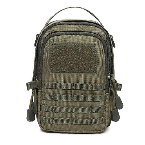 **HDUWNXKAO Fishing Tackle Bag – Waterproof Nylon Multifunctional Waist & Shoulder Pack for Fishing Reels, Lures & Gear – Perfect for Outdoor Fishing, Camping & Hiking Trips**